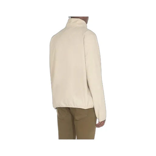 Logo Embroidered Zipped Jacket