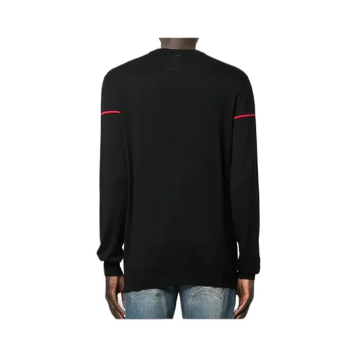 Intarsia Logo Jumper