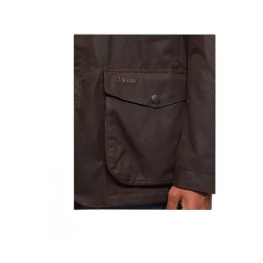High-Neck Button-Up Jacket