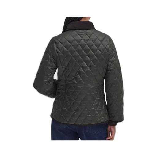 Logo Embroidered Quilted Jacket