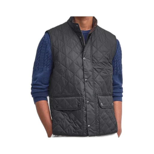 Diamond-Quilted Logo-Embroidered Gilet
