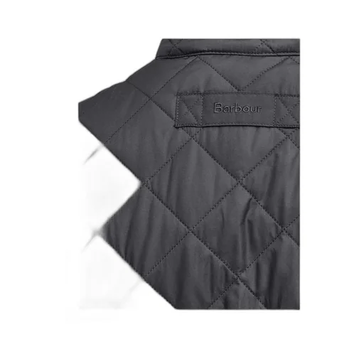 Diamond-Quilted Logo-Embroidered Gilet