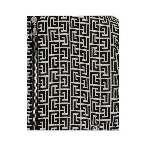 Logo Monogram Reversible Bomber Jacket