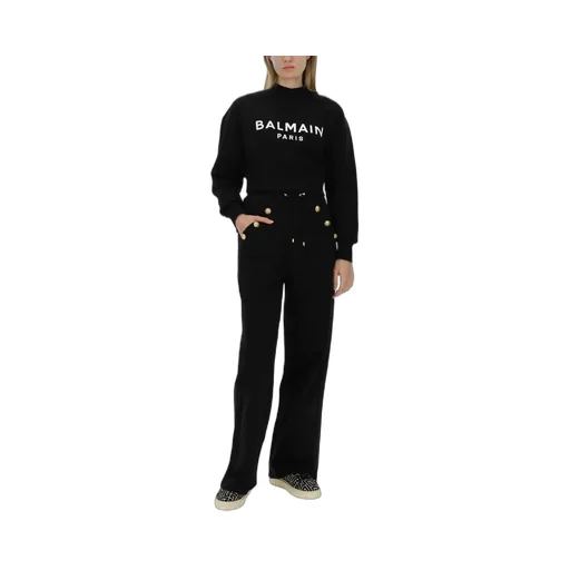 Loose-Fitting Buttoned Joggers