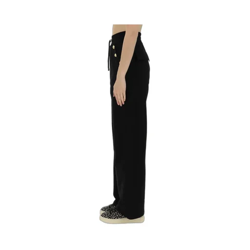 Loose-Fitting Buttoned Joggers