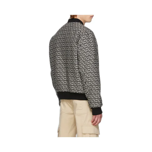 Logo Monogram Reversible Bomber Jacket