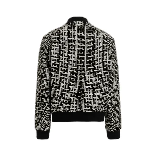 Logo Monogram Reversible Bomber Jacket