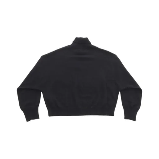 Logo Intarsia Turtleneck Jumper