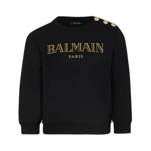 Logo Embroidered Jersey Sweatshirt