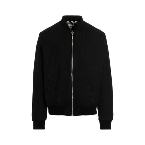 Logo Monogram Reversible Bomber Jacket