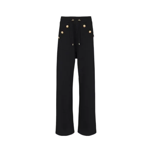 Loose-Fitting Buttoned Joggers