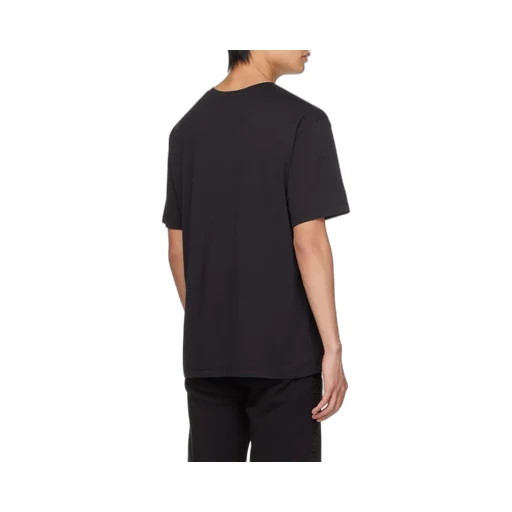 Oversized Cotton T-Shirt With Small Balmain Paris Logo
