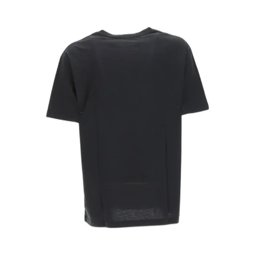 Oversized Cotton T-Shirt With Small Balmain Paris Logo