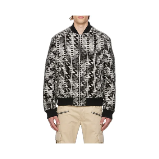 Logo Monogram Reversible Bomber Jacket