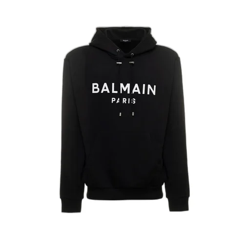 Logo Printed Drawstring Sweatshirt