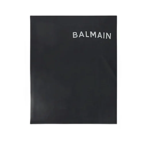 Oversized Cotton T-Shirt With Small Balmain Paris Logo