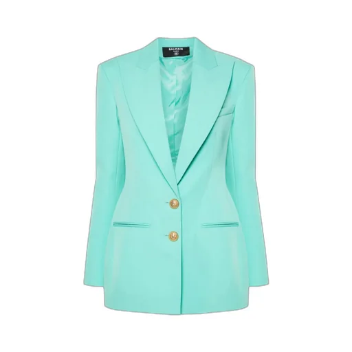 Double-Breasted Buttoned Jacket