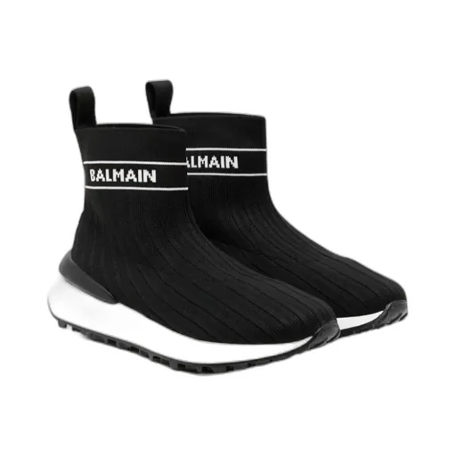 Logo-Intarsia Sock Sneakers