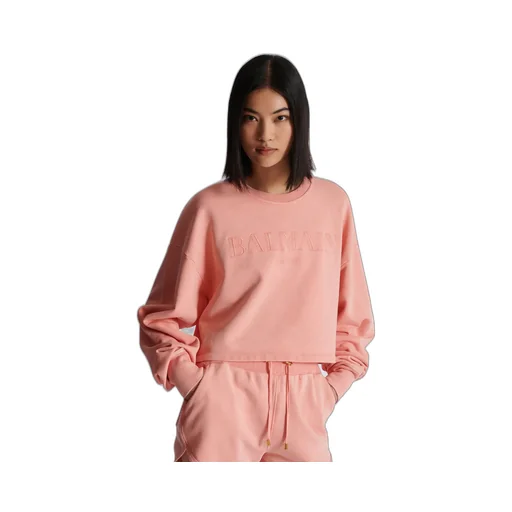 Logo Embroidered Vintage Sweatshirt