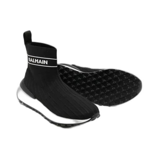 Logo-Intarsia Sock Sneakers