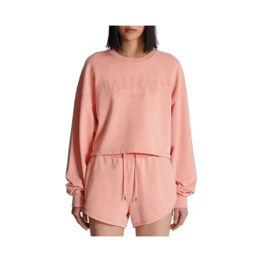 Logo Embroidered Vintage Sweatshirt