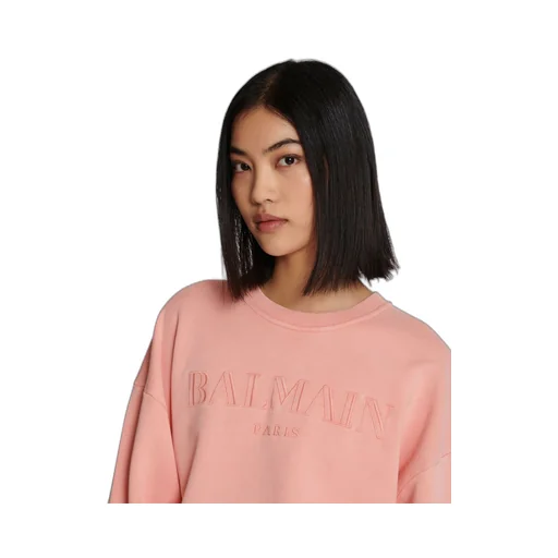 Logo Embroidered Vintage Sweatshirt