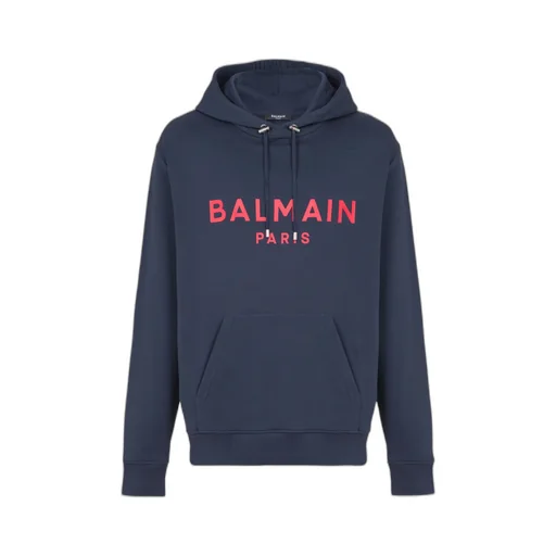 Printed Balmain Paris Hoodie