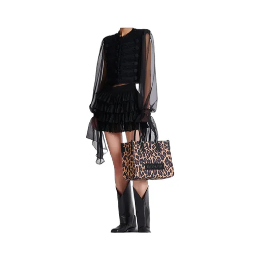 B-Army 36 Leopard Print Tote Bag