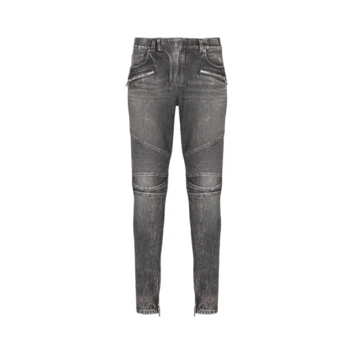 Slim-Fit Biker Jeans