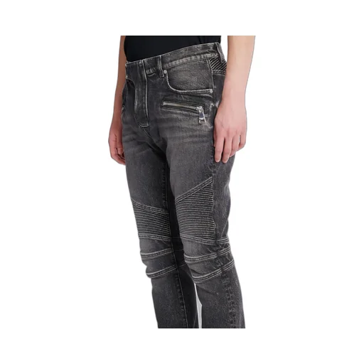 Slim-Fit Biker Jeans