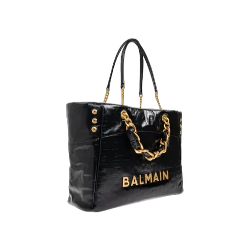 1945 Soft Pb-Monogrammed Crinkled Tote Bag