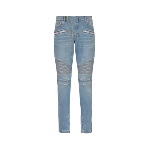 Slim-Fit Biker Jeans