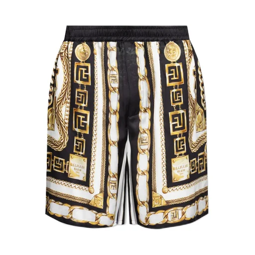 Relaxed Fit Printed Shorts