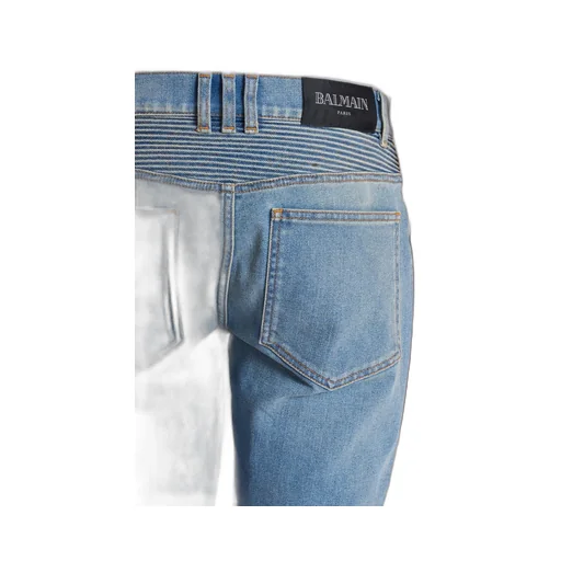 Slim-Fit Biker Jeans