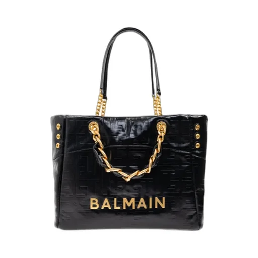 1945 Soft Pb-Monogrammed Crinkled Tote Bag
