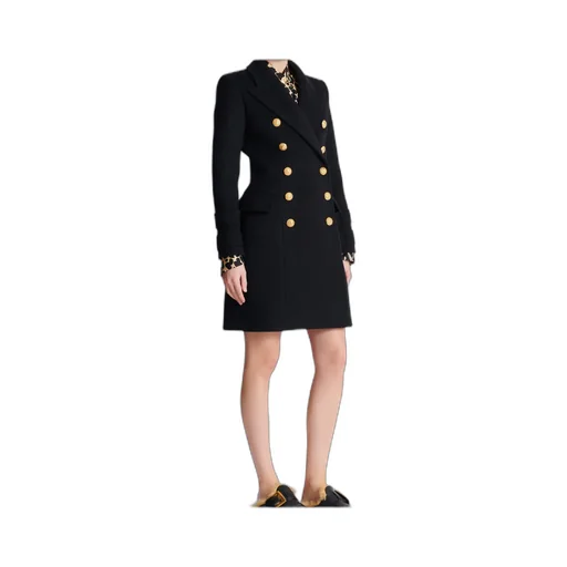 10-Button Tailored Coat