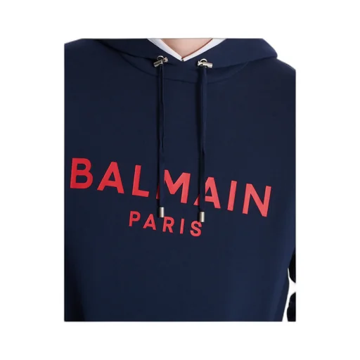 Printed Balmain Paris Hoodie