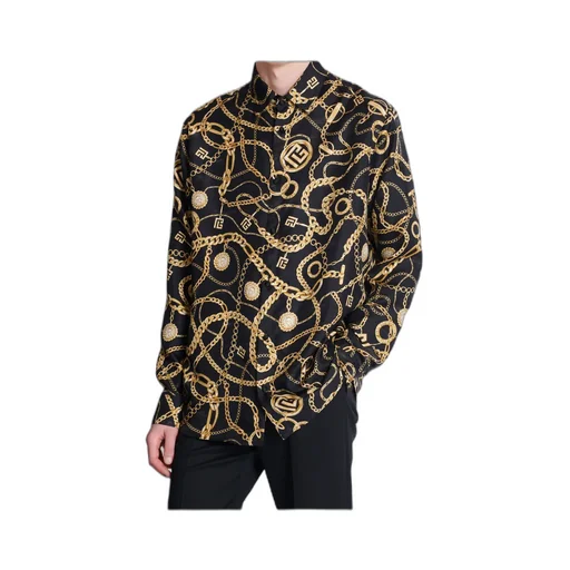 ChaÎNes Pattern Printed Shirt