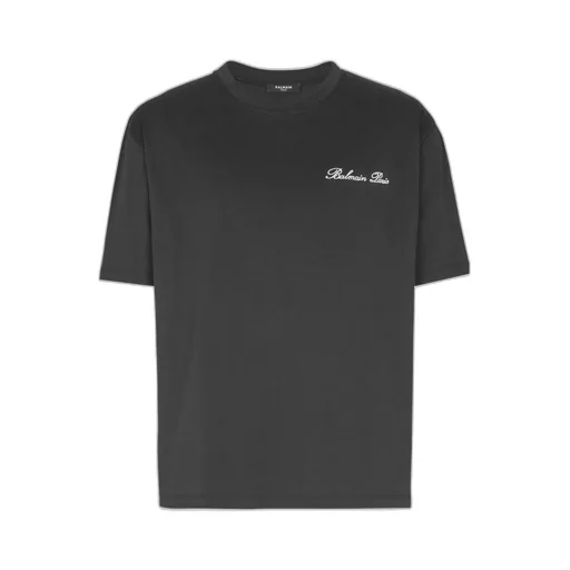 Logo Embroidered Crewneck T-Shirt