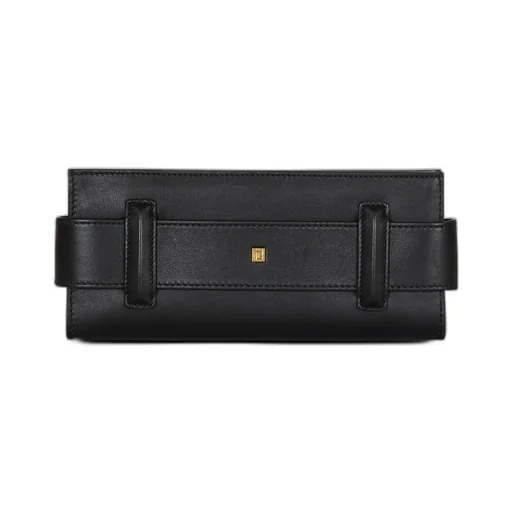 Anthem Calfskin Leather Clutch