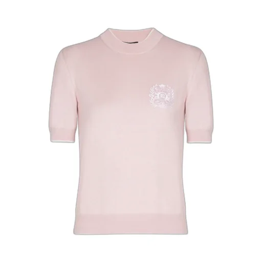 EmblÈMe-Embroidered Knit Top