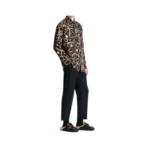 ChaÎNes Pattern Printed Shirt