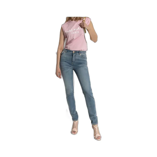 Tapered Leg Jeans