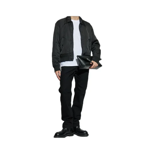 Logo Printed Bomber Jacket