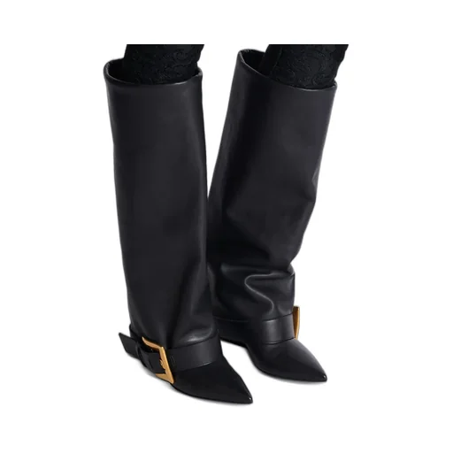 Anthem Calfskin Leather Boots