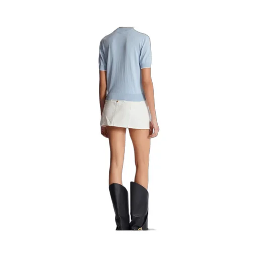 EmblÈMe-Embroidered Knit Top