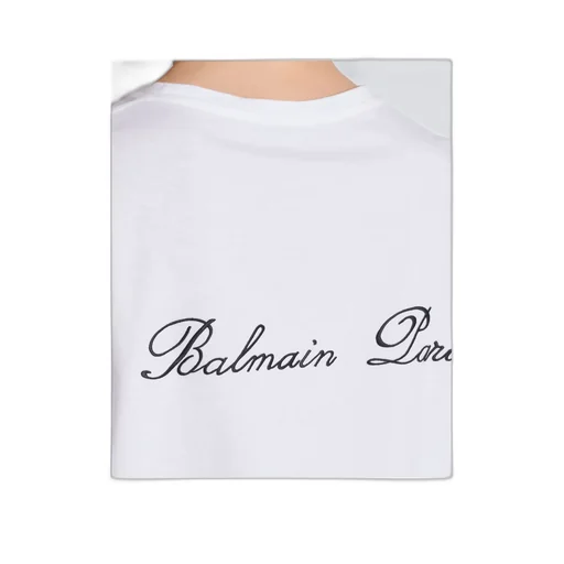 Logo Embroidered Crewneck T-Shirt