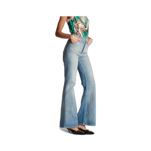 Flared-Fit Denim Jeans