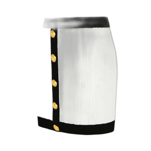Two-Toned Mini Skirt