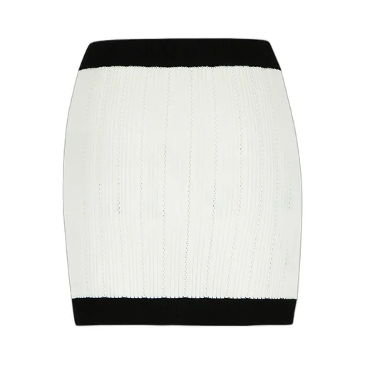 Two-Toned Mini Skirt